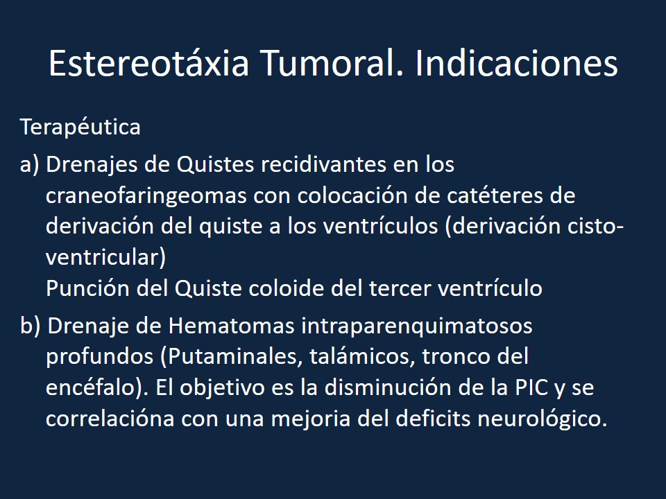 Metodología Estereotáctica o Estereotaxia - Dr Guillermo Larrarte