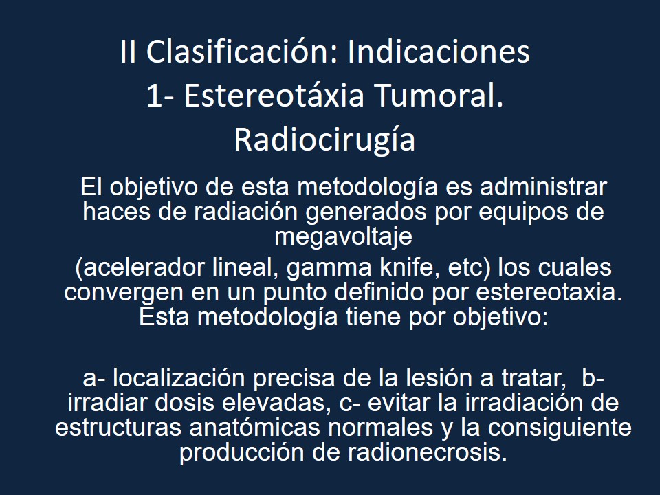 Metodología Estereotáctica o Estereotaxia - Dr Guillermo Larrarte