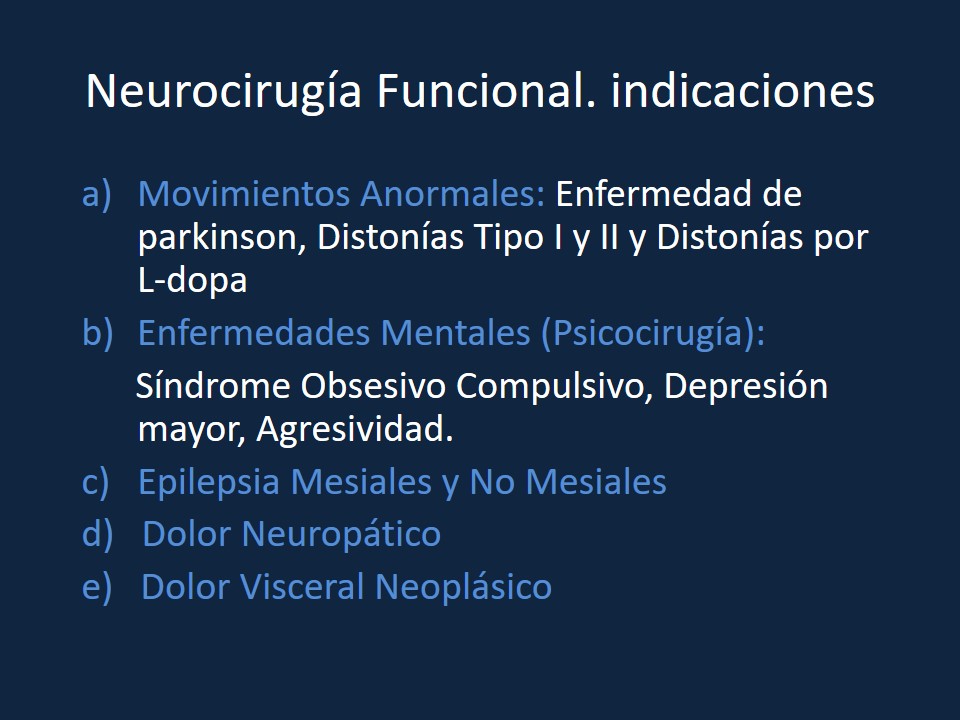 Metodología Estereotáctica o Estereotaxia - Dr Guillermo Larrarte
