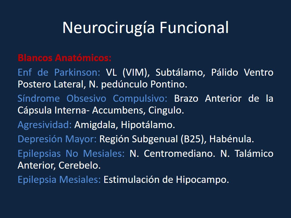 Metodología Estereotáctica o Estereotaxia - Dr Guillermo Larrarte