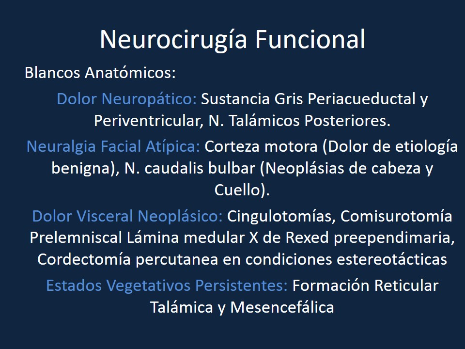 Metodología Estereotáctica o Estereotaxia - Dr Guillermo Larrarte
